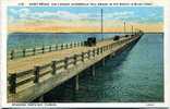 ETATS UNIS SPANNING TAMPA BAY FLORIDA Gandy Bridge The Longest Automobile Toll Bridge In The World - Tampa