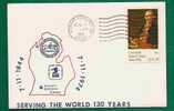 HICKORY CORNERS - SERVING THE WORLD 130 YEARS - OLDEST 4th CLASS POST OFFICE - CACHETED COVER W/EXPLANATION CARD - Unabhängigkeit USA