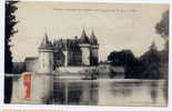 CPA 45.-Chateau De SULLY-SUR-LOIR.-Avant L'incendie Du 11 Janvier 1918.-un Pécheur En Barque.- - Sully Sur Loire