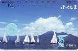 Sailing Zeilen Segeln BATEAU VOILIER Segelschiff Schiff SAILING BOAT Telecarte (28) - Boats