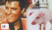 Telecarte ELVIS PRESLEY (38) Singer Musique Music Muziek Musik Artist Phonecard PIG Zodiac - Musik