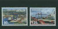 K0148 Terminal Pour Porte Containers 929 à 930 Antilles Neerlandaises 1992 Neuf ** - Sonstige (See)