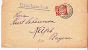 Dzg029/ Danzig, Streifband M. Werbung, Neufahrwasser-Bayern, Nach Küps,  1925 - Lettres & Documents