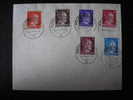 CACHET PREMIER JOUR TIMBRES DU REICH TYPE HITLER 1ER AOUT 1941 - MULHOUSE ELS 3 - Other & Unclassified