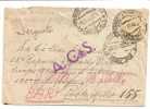 1082)lettera A Militare Con 25c. Occ. Anglo Americana Da Catania A Bari Il 8-7-1944 - Anglo-american Occ.: Sicily