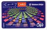 SERBIA - Prepaid GSM Card - EASY CARD - High Value 1000. Din - Jugoslavia