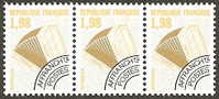 FRANCE - Préoblitérés YT N° 214 En Triptyque. BAS PRIX. - 1989-2008