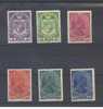 Lie 4/9 *  (MH)  Cote Y/T : 12.00 € - Unused Stamps