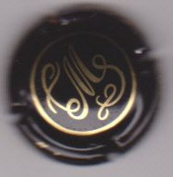 Capsule Mousseux ( MALESAN , Crémant De Bordeaux , Noir Et Or ) {S43-22} NT - Placas De Cava