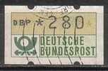GERMANYE - 1981 - Vignettes ATM - Vignetts Automat Distributeur Postel - Machine Labels [ATM]