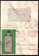 DEUTSCHES REICH - 1942 - Carte Postale Publicitaire Médicale - Voyage - Berlin (Deutsces Reich) - Kustendil (Bulgarie) - Vignette [ATM]