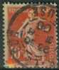 FRANCE 134 (o) Type Semeuse Avec Sol (2) Cachet BAR-LE-DUC - Used Stamps