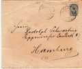 FS008/ FINNLAND -  Brief-Ganzsache  37 B, 1898, Postwagenentwertung N. Hamburg - Cartas & Documentos