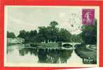 JARNAC 1916 JARDIN PUBLIC PONT  CARTE EN BON ETAT - Jarnac