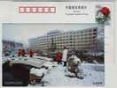 Take A Photo Of Snow Scence,camera,China 2004 Zhejiang Campus Advertising Pre-stamped Card - Fotografía