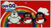 Official Mascot Loving Cartoon Penguin QQ,Cartoon Bear,CN06 Tencent Internet Instant Messaging Advert Pre-stamped Card - Autres & Non Classés