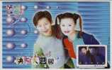 Gemini Zodiac TV Star,Constellation,More Talent & More Art,CN99 Hunan TV Happy Base Channel Advertising Prestamped Card - Astrología