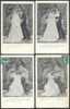 Set Of 4 - Wedding Couple - Noces