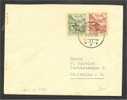 SWITZERLAND, RARE MIXED FRANKING:SAME VALUE DIFFERENT COLORS! - Lettres & Documents