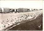 LE CANET PLAGE....LA PLAGE..VUE GENERALE...EN AVION AUDESSUS DE ... - Canet Plage