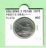 GOBIERNO PROVISIONAL 2 PESETAS  PLATA 1870 MBC   DL-793 - Other & Unclassified
