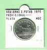 GOBIERNO PROVISIONAL 2 PESETAS  PLATA 1870 MBC   DL-793 - Sonstige & Ohne Zuordnung