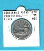GOBIERNO PROVISIONAL 2 PESETAS  PLATA 1870 #74 MBC  DL-808 - Other & Unclassified