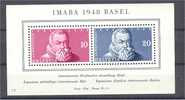 SWITZERLAND IMABA 1948 SHEETLET, NEVER HINGED - Blocks & Sheetlets & Panes