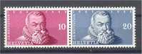 SWITZERLAND, STAMPS FROM IMABA SHEETLET 1948, NEVER HINGED ** - Nuovi