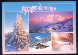 CPM 73 SAVOIE Paysages De Neige Multi Vues - Rhône-Alpes