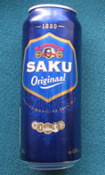 Bierdose Aus Estland: SAKU ORIGINAL - Lattine