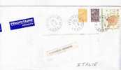 FRANCIA 2007 -Yvert 4001 -  Lettera Per Italia - Anno  Cina (maiale) - Storia Postale