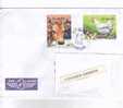 FRANCE 2004 - Yvert 3663-3664 - Su Lettera -  Fauna - Storia Postale