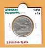 GOBIERNO PROVISIONAL 2 PESETAS  PLATA 1870 #74 MBC  DL-810 - Other & Unclassified
