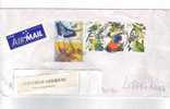 AUSTRALIA 2006 - Lettera Per La Lituania - Farfalle E Uccelli - Postmark Collection