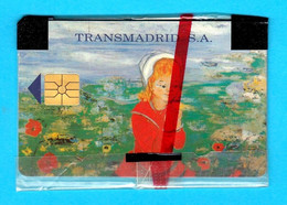 TRANSMADRID S.A. - Croatia Old & Rare Card MINT CARD Spain Related Thematic Painting Peinture Paintings Tableaux Pintura - Croatie