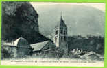 SASSENAGE  L'Eglise Et Son Clocher   Au Fond Le Château Des Côtes - Sassenage