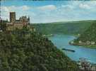 Jolie CP Allemagne Rhein Burg Katz Und Blick Auf Lorelei - Château - A Circulée - St. Goar