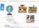 ISRAELE 2006 - Lettera Per La Lituania - Struzzo  - Orso - Storia Postale