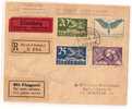 SUISSE   - L.R.I.  EXPESS  -  TARIF à  1.50  SF. - First Flight Covers