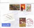 GIAPPONE 2005 - Lettera Per La Lithuania - Ill. Special Cancel - Cavallo - Covers & Documents