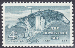 !a! USA Sc# 1198 MNH SINGLE (a1) - Homestead Act - Unused Stamps
