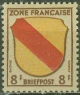 FRENCH ZONE..1945..Michel # 4...MLH. - Emissioni Generali