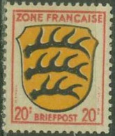 FRENCH ZONE..1945..Michel # 8...MLH. - Amtliche Ausgaben