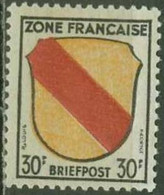 FRENCH ZONE..1945..Michel # 10...MLH. - Amtliche Ausgaben