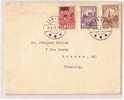 DANEMARK 1955 - L.S.E.  TARIF FRANCE à 65 Ores N°259 N°354 N°355 - Storia Postale