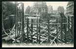 PARIS - LES TRAVAUX DU MÉTRO - Place Saint Michel 1906 - BELLE CARTE - Métro