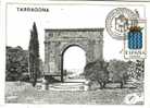 45844. Tarjeta Maxima ARCO DE BARA (tarragona) 1993. Arqueologa Romana - Cartoline Maximum