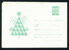 Ubc Bulgaria PSE Stationery 1970 Christmas New Year SNOWFLAKE TREE  #6 Mint/5759 - New Year