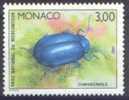 Monaco Insectes Coléoptère N° 1571 ** Faune - Chrysomèle - Escarabajos